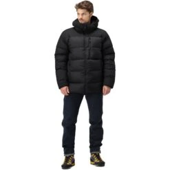 Norrona Down750 Hood Daunenjacke Herren - Caviar -Norrona norrona down750 hood jacket men caviar 2 1517549