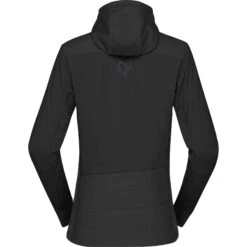 Norrona Falketind Alpha90 Insulated Zip Hood Jacke Damen - Caviar -Norrona norrona falketind alpha90 insulated zip hood jacket women caviar 3 1517567
