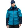 Norrona Falketind Down750 Hood Daunenjacke Herren - Hawaiian Surf/Indigo Night -Norrona norrona falketind down750 hood jacket men hawaiian surf indigo night 1 1460796