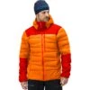 Norrona Falketind Down750 Hood Daunenjacke Herren - Orange Popsicle/Arednalin -Norrona norrona falketind down750 hood jacket men orange popsicle arednalin 1 1460802