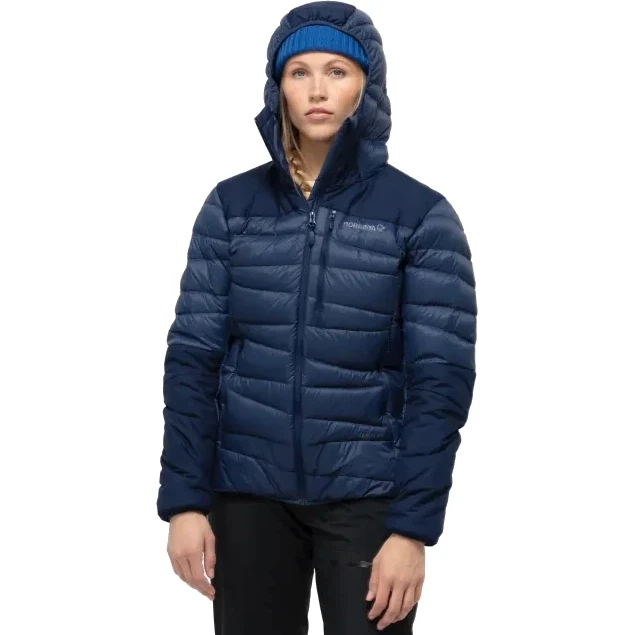Norrona Falketind Down750 Hood Daunenjacke Damen - Indigo Night 3 Norrona Falketind Down750 Hood Daunenjacke Damen - Indigo Night