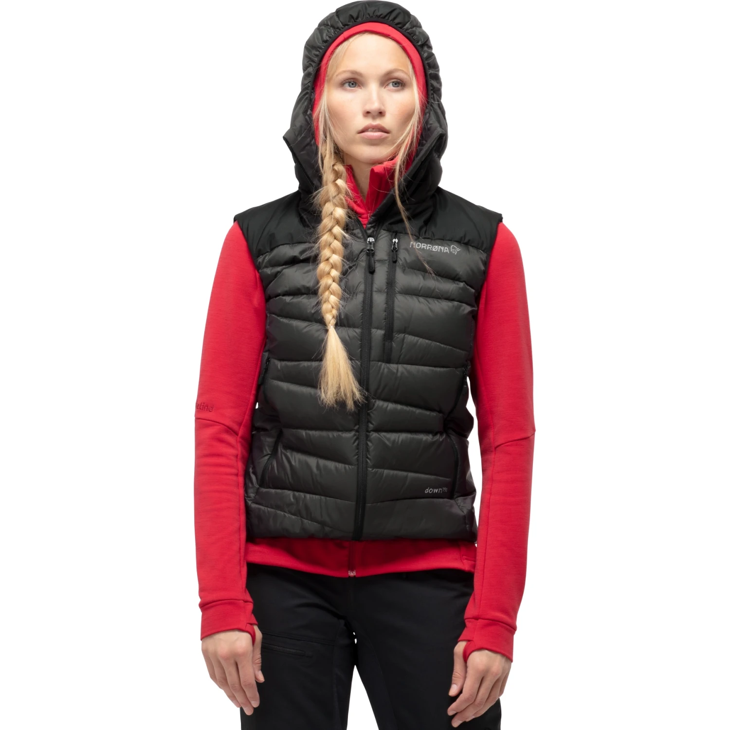 Norrona Falketind Down750 Daunenweste Damen - Caviar 3 Norrona Falketind Down750 Daunenweste Damen - Caviar