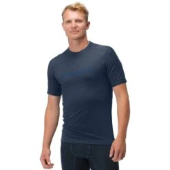 Norrona Falketind Equaliser Merino T-Shirt Herren - Indigo Night
