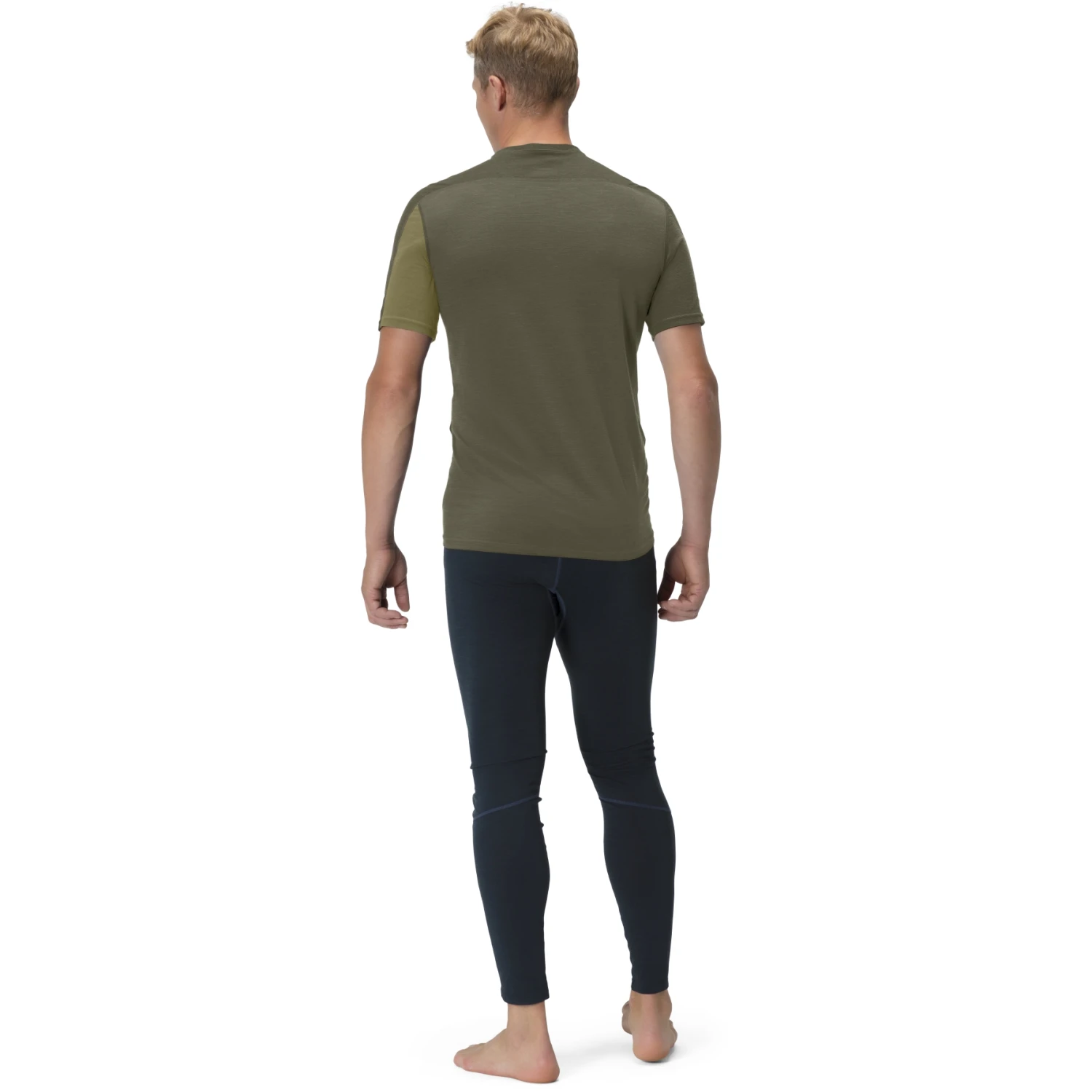Norrona Falketind Equaliser Merino T-Shirt Herren - Olive Drab/Olive Night 7 Norrona Falketind Equaliser Merino T-Shirt Herren - Olive Drab/Olive Night – Bild 5