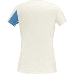 Norrona Falketind Equaliser Merino T-Shirt Damen - Hawaiian Surf/Snowdrop -Norrona norrona falketind equaliser merino t shirt women hawaiian surf snowdrop 3 1517597