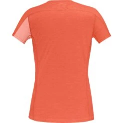 Norrona Falketind Equaliser Merino T-Shirt Damen - Peach Amber/Orange Alert -Norrona norrona falketind equaliser merino t shirt women peach amber orange alert 2 1253641