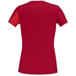 Norrona Falketind Equaliser Merino T-Shirt Damen - True Red/Jester Red -Norrona norrona falketind equaliser merino t shirt women true red jester red 2 1123971