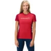 Norrona Falketind Equaliser Merino T-Shirt Damen - True Red/Jester Red