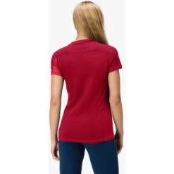 Norrona Falketind Equaliser Merino T-Shirt Damen - True Red/Jester Red -Norrona norrona falketind equaliser merino t shirt women true red jester red 4 1123973