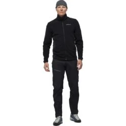 Norrona Falketind Flex1 Heavy Duty Hose Herren - Caviar/Zip Grey -Norrona norrona falketind flex1 heavy duty pants men caviar zip grey 2 1461083