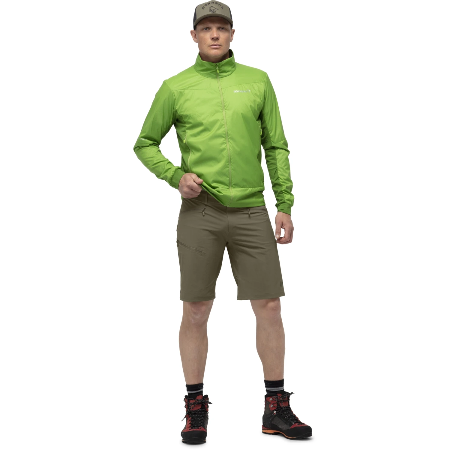Norrona Falketind Flex1 Shorts Herren - Olive Night 6 Norrona Falketind Flex1 Shorts Herren - Olive Night – Bild 4
