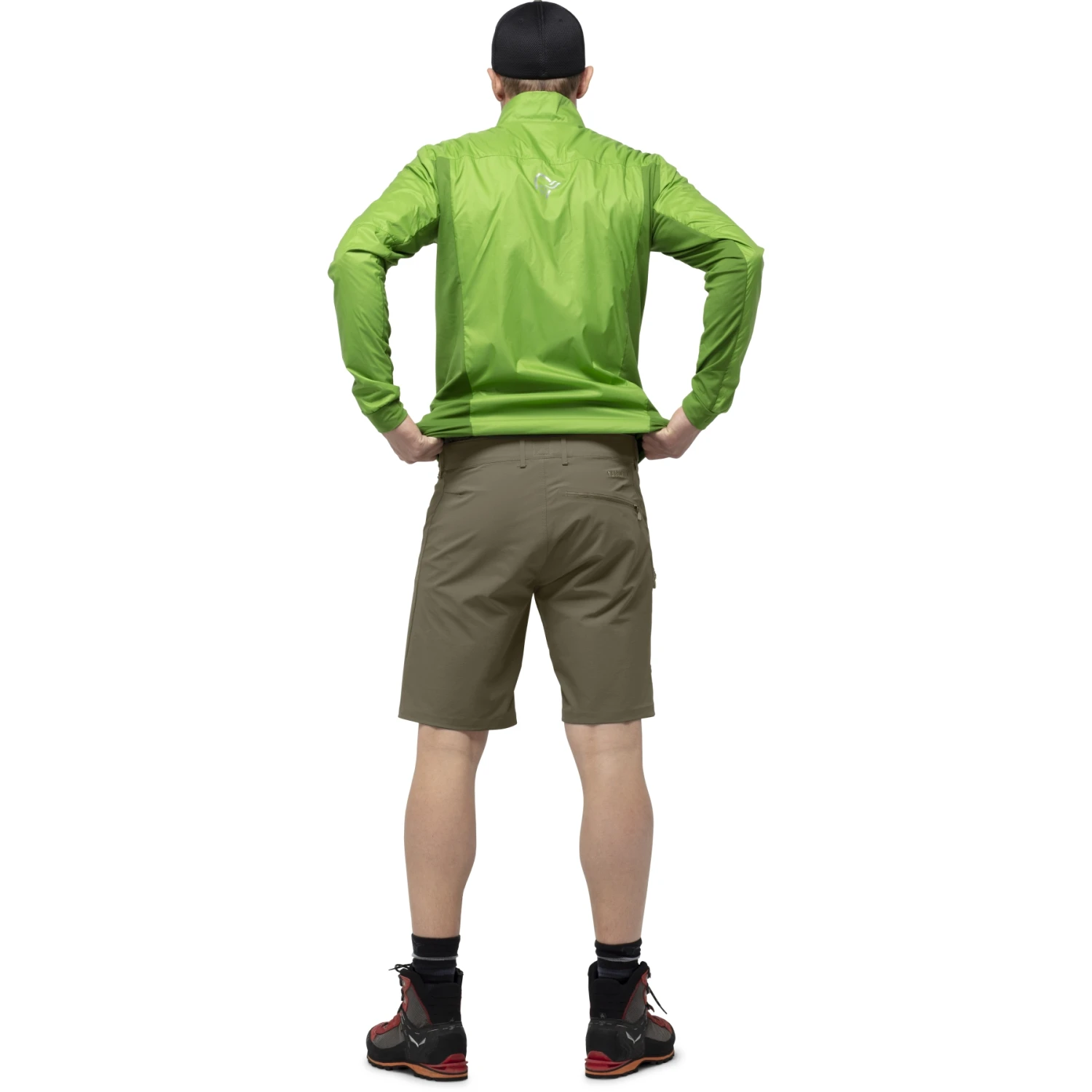 Norrona Falketind Flex1 Shorts Herren - Olive Night 7 Norrona Falketind Flex1 Shorts Herren - Olive Night – Bild 5