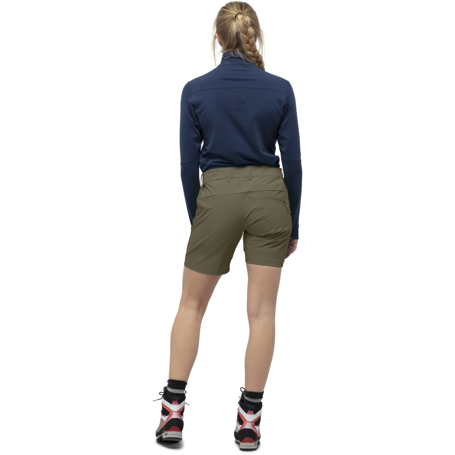 Norrona Falketind Flex1 Shorts Damen - Olive Night 7 Norrona Falketind Flex1 Shorts Damen - Olive Night – Bild 5