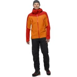 Norrona Falketind Gore-Tex Jacke Herren - Arednalin/Orange Popsicle -Norrona norrona falketind gore tex jacket men arednalin orange popsicle 3 1025254