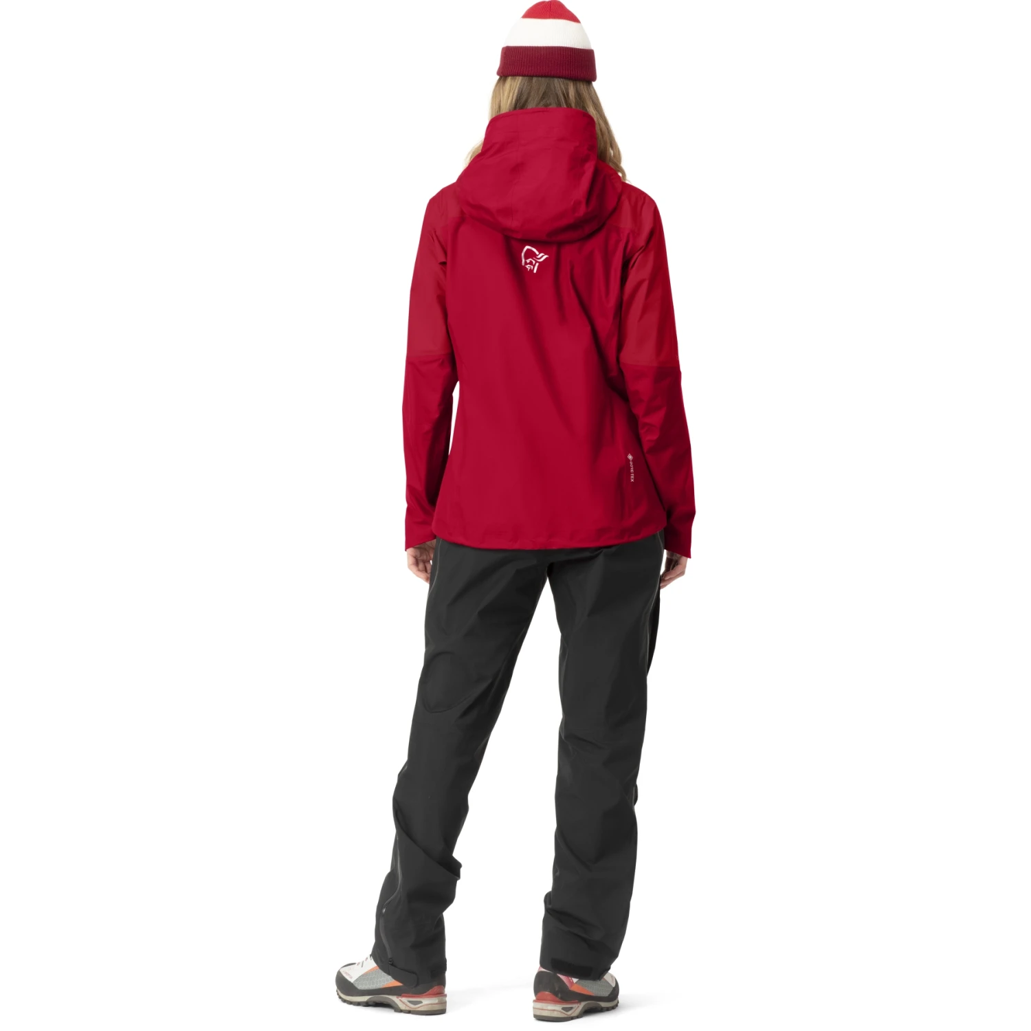 Norrona Falketind Gore-Tex Paclite Jacke Damen - Jester Red/True Red 7 Norrona Falketind Gore-Tex Paclite Jacke Damen - Jester Red/True Red – Bild 5