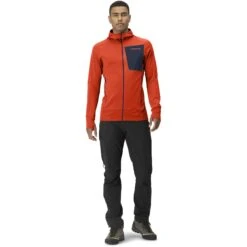 Norrona Falketind Power Grid Hood Jacke Herren - Arednalin -Norrona norrona falketind power grid hood men arednalin 2 1461714