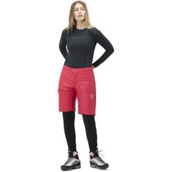 Norrona Falketind Thermo40 Isolationsshorts Damen - True Red -Norrona norrona falketind thermo40 shorts women true red 3 1025485