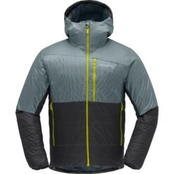 Norrona Falketind Thermo60 Hood Jacke Herren - North Atlantic/Caviar -Norrona norrona falketind thermo60 hood men north atlantic caviar 1 1126346