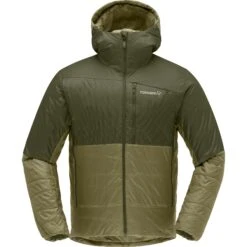 Norrona Falketind Thermo60 Hood Jacke Herren - Olive Night/Olive Drab -Norrona norrona falketind thermo60 hood men olive night olive drab 1 1253743