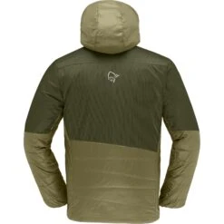 Norrona Falketind Thermo60 Hood Jacke Herren - Olive Night/Olive Drab -Norrona norrona falketind thermo60 hood men olive night olive drab 2 1253749