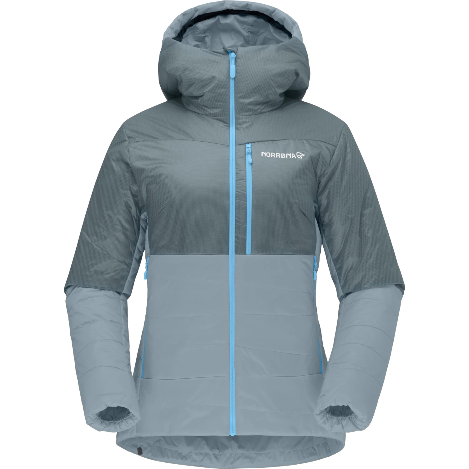 Norrona Falketind Thermo60 Hood Jacke Damen - North Atlantic/Tourmaline 4 Norrona Falketind Thermo60 Hood Jacke Damen - North Atlantic/Tourmaline – Bild 2