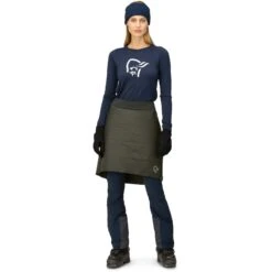 Norrona Falketind Thermo80 Rock Damen - Olive Night -Norrona norrona falketind thermo80 skirt women olive night 3 1517662
