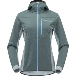Norrona Falketind Warm2 Octa Hood Jacke Damen - North Atlantic/Tourmaline -Norrona norrona falketind warm2 octa hood women north atlantic tourmaline 1 1126747