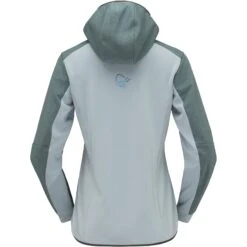 Norrona Falketind Warm2 Octa Hood Jacke Damen - North Atlantic/Tourmaline -Norrona norrona falketind warm2 octa hood women north atlantic tourmaline 2 1126743