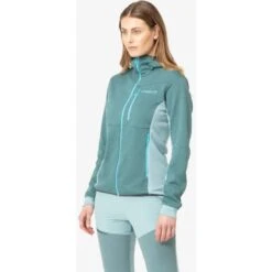 Norrona Falketind Warm2 Octa Hood Jacke Damen - North Atlantic/Tourmaline -Norrona norrona falketind warm2 octa hood women north atlantic tourmaline 4 1126745