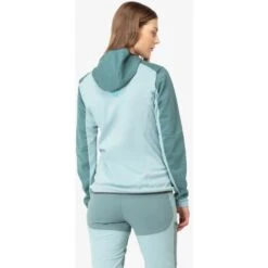 Norrona Falketind Warm2 Octa Hood Jacke Damen - North Atlantic/Tourmaline -Norrona norrona falketind warm2 octa hood women north atlantic tourmaline 5 1126746