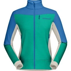 Norrona Falketind Warmwool2 Stretch Jacke Damen - Arcadia/Campanula -Norrona norrona falketind warmwool2 stretch jacket women arcadia campanula 1 903265