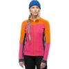 Norrona Falketind Warmwool2 Stretch Jacke Damen - Orange Popsicle/Honeysuckle