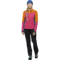 Norrona Falketind Warmwool2 Stretch Jacke Damen - Orange Popsicle/Honeysuckle -Norrona norrona falketind warmwool2 stretch jacket women orange popsicle honeysuckle 3 1025636