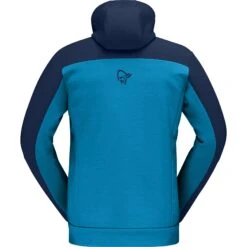 Norrona Falketind Warmwool2 Stretch Zip Hood Jacke Herren - Hawaiian Surf/Indigo Night 9 Norrona Falketind Warmwool2 Stretch Zip Hood Jacke Herren - Hawaiian Surf/Indigo Night -Norrona norrona falketind warmwool2 stretch zip hood jacket men hawaiian surf indigo night 2 1126439