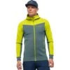 Norrona Falketind Warmwool2 Stretch Zip Hood Jacke Herren - Sulphur Spring/North Atlantic -Norrona norrona falketind warmwool2 stretch zip hood jacket men sulphur spring north atlantic 1 1560999