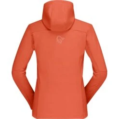 Norrona Falketind Warmwool2 Stretch Zip Hood Jacke Damen - Orange Alert 9 Norrona Falketind Warmwool2 Stretch Zip Hood Jacke Damen - Orange Alert -Norrona norrona falketind warmwool2 stretch zip hood jacket women orange alert 2 1254045