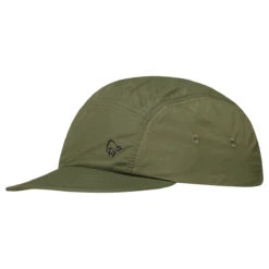Norrona Five Panel Tech Cap - Olive Night