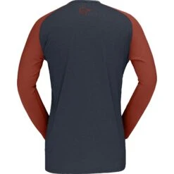 Norrona Fjørå Equaliser Lightweight Langarmshirt Herren - Rooibos Tea/Indigo Night -Norrona norrona fjora equaliser lightweight long sleeve shirt men rooibos tea indigo night 2 1254127
