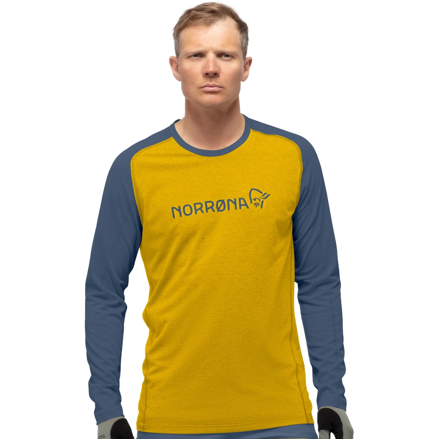 Norrona Fjørå Equaliser Lightweight Langarmshirt Herren - Sulphur/Vintage Indigo 3 Norrona Fjørå Equaliser Lightweight Langarmshirt Herren - Sulphur/Vintage Indigo