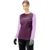 Norrona Fjørå Equaliser Lightweight Langarmshirt Damen - Dark Purple/Violet Tulle -Norrona norrona fjora equaliser lightweight long sleeve shirt women dark purple violet tulle 3 1126761 1561016