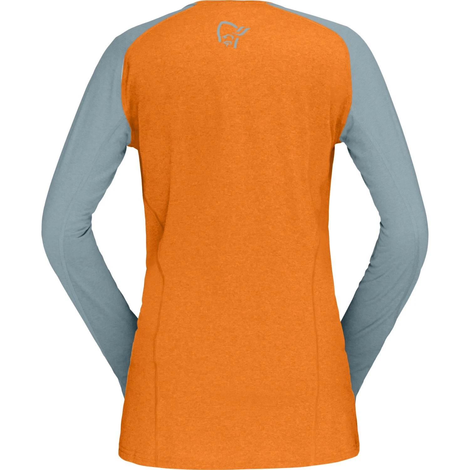 Norrona Fjørå Equaliser Lightweight Langarmshirt Damen - Orange Popsicle/Tourmaline 5 Norrona Fjørå Equaliser Lightweight Langarmshirt Damen - Orange Popsicle/Tourmaline – Bild 3