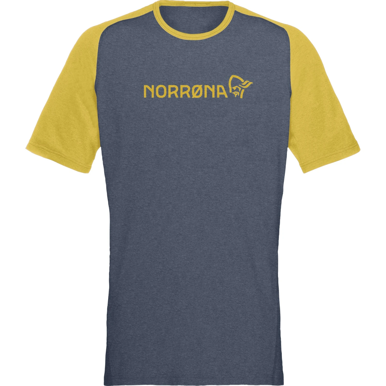 Norrona Fjørå Equaliser Lightweight T-Shirt Herren - Sulphur/Vintage Indigo 4 Norrona Fjørå Equaliser Lightweight T-Shirt Herren - Sulphur/Vintage Indigo – Bild 2
