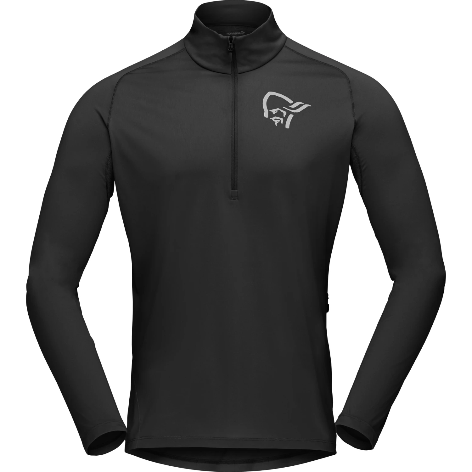 Norrona Fjørå Equaliser Zip Top Langarmshirt Herren - Caviar 4 Norrona Fjørå Equaliser Zip Top Langarmshirt Herren - Caviar – Bild 2