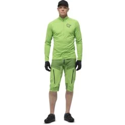 Norrona Fjørå Equaliser Zip Top Langarmshirt Herren - Foliage/Treetop -Norrona norrona fjora equaliser long sleeve zip top men foliage treetop 3 903531