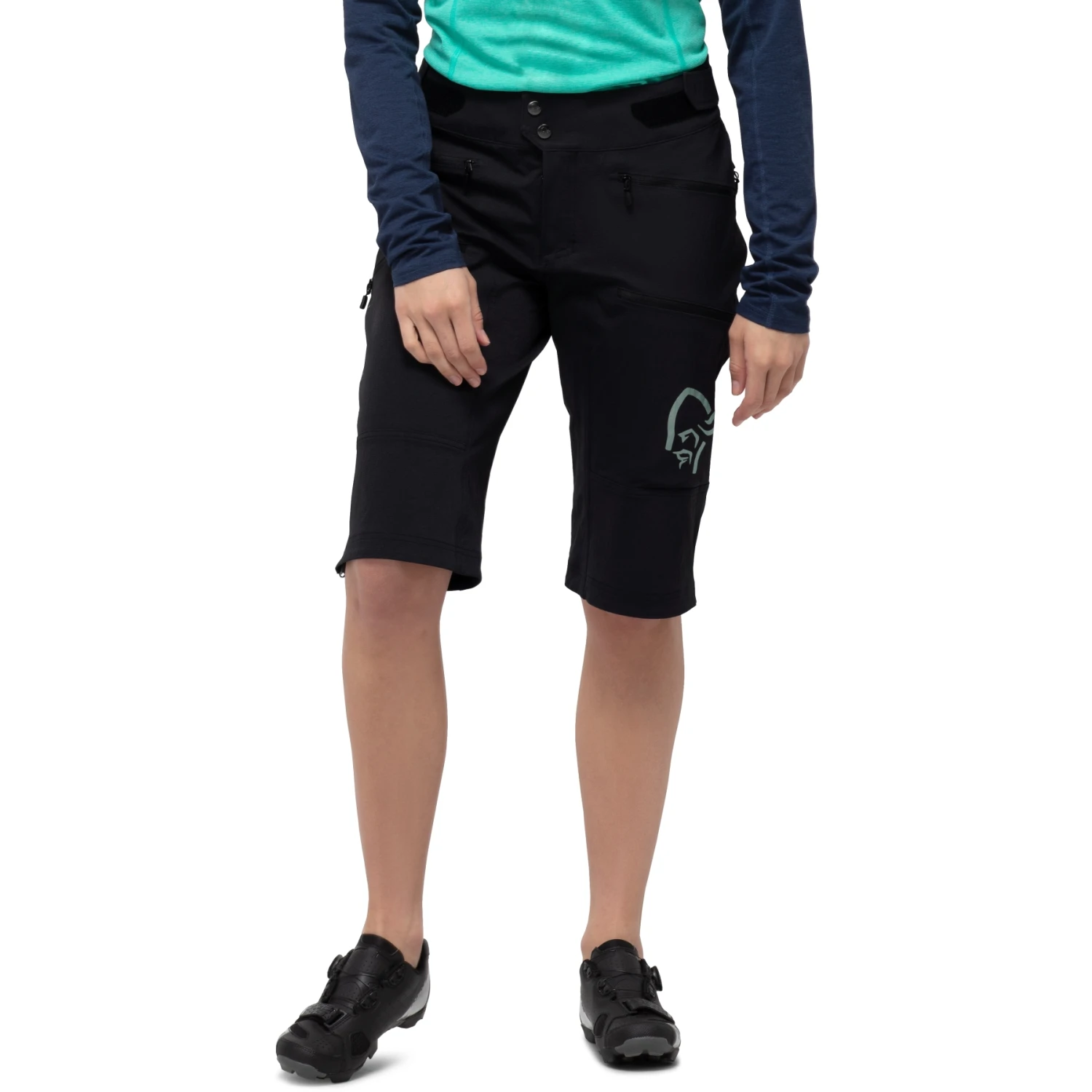 Norrona Fjørå Flex1 Heavy Duty Shorts Damen - Caviar/Castor Grey 3 Norrona Fjørå Flex1 Heavy Duty Shorts Damen - Caviar/Castor Grey