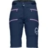 Norrona Fjørå Flex1 Heavy Duty Shorts Damen - Indigo Night/Violet Tulle