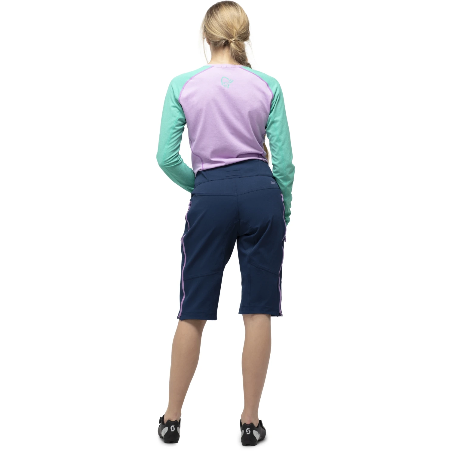 Norrona Fjørå Flex1 Heavy Duty Shorts Damen - Indigo Night/Violet Tulle 6 Norrona Fjørå Flex1 Heavy Duty Shorts Damen - Indigo Night/Violet Tulle – Bild 4