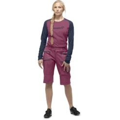Norrona Fjørå Flex1 Heavy Duty Shorts Damen - Violet Quartz -Norrona norrona fjora flex1 heavy duty shorts women violet quartz 2 1463259