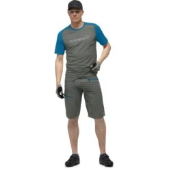 Norrona Fjørå Flex1 Mid Weight Shorts Herren - Castor Grey -Norrona norrona fjora flex1 mid weight shorts men castor grey model 1 1399726