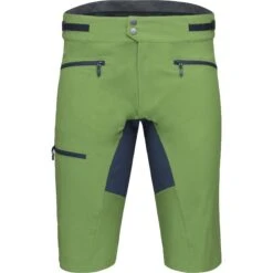 Norrona Fjørå Flex1 Mid Weight Shorts Herren - Treetop/Indigo Night
